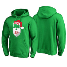 Anaheim Ducks Kelly Green Pullover Christmas Day Jolly Hoodie