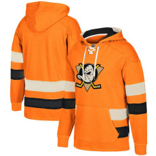 Anaheim Ducks Orange Pullover Jersey Hoodie