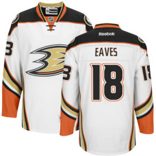 Anaheim Ducks Patrick Eaves #18 White Premier Away Jersey