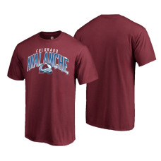 Colorado Avalanche Hometown Collection Local Burgundy T-Shirt