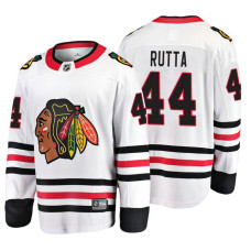 Chicago Blackhawks Jan Rutta Fanatics Branded Breakaway White Away Jersey