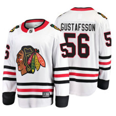 Chicago Blackhawks Erik Gustafsson Fanatics Branded Breakaway White Away Jersey