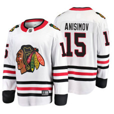 Chicago Blackhawks Artem Anisimov Fanatics Branded Breakaway White Away Jersey