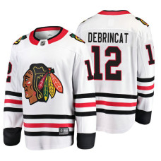 Chicago Blackhawks Alex DeBrincat Fanatics Branded Breakaway White Away Jersey