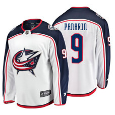 Columbus Blue Jackets Artemi Panarin Fanatics Branded Breakaway White Away Jersey