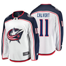 Columbus Blue Jackets Matt Calvert Fanatics Branded Breakaway White Away Jersey