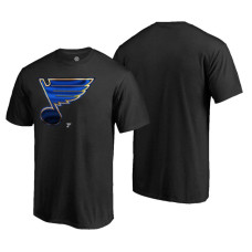 St. Louis Blues Midnight Mascot Black T-Shirt