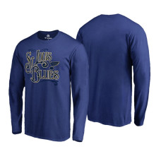 St. Louis Blues Royal Hometown Collection Bandstand Long Sleeve T-Shirt