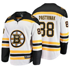 Boston Bruins David Pastrnak Fanatics Branded Breakaway White Away Jersey