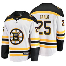 Boston Bruins Brandon Carlo Fanatics Branded Breakaway White Away Jersey