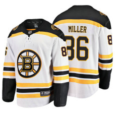 Boston Bruins Kevan Miller Fanatics Branded Breakaway White Away Jersey