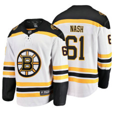 Boston Bruins Rick Nash Fanatics Branded Breakaway White Away Jersey