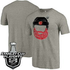 Calgary Flames Gray 2017 Stanley Cup PLayoff T-shirt