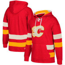 Calgary Flames Red Pullover Jersey Hoodie