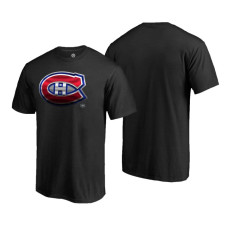 Montreal Canadiens Midnight Mascot Black T-Shirt