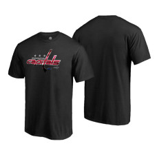 Washington Capitals Midnight Mascot Black T-Shirt