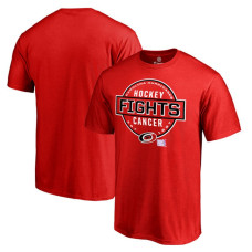 Carolina Hurricanes Red Hockey Fights Cancer T-shirt