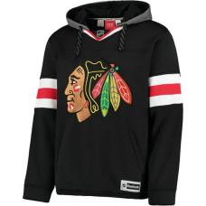 Chicago Blackhawks Black Jersey Speedwick Pullover Hoodie