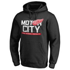 Detroit Red Wings Black Hometown Collection Pullover Hoodie