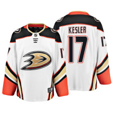 Anaheim Ducks Ryan Kesler Fanatics Branded Breakaway White Away Jersey