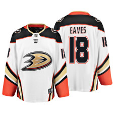 Anaheim Ducks Patrick Eaves Fanatics Branded Breakaway White Away Jersey