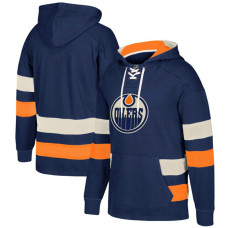 Edmonton Oilers Blue Pullover Jersey Hoodie