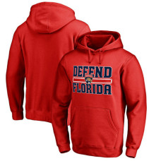 Florida Panthers Red Defend City Hometown Pullover Hoodie