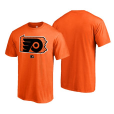 Philadelphia Flyers Hometown Collection Local Orange T-Shirt