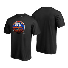 New York Islanders Midnight Mascot Black T-Shirt