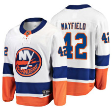 New York Islanders Scott Mayfield 2018 Fanatics Branded Breakaway White Away Jersey