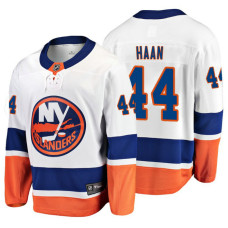 New York Islanders Calvin de Haan 2018 Fanatics Branded Breakaway White Away Jersey