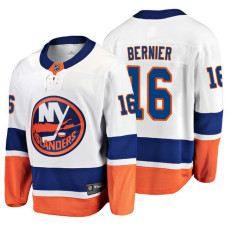 New York Islanders Steve Bernier 2018 Fanatics Branded Breakaway White Away Jersey