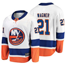 New York Islanders Chris Wagner 2018 Fanatics Branded Breakaway White Away Jersey