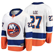 New York Islanders Anders Lee 2018 Fanatics Branded Breakaway White Away Jersey