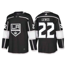 Los Angeles Kings #22 Trevor Lewis Black 2018 New Season Team Home Jersey