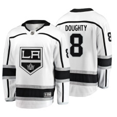 Los Angeles Kings Drew Doughty Fanatics Branded Breakaway White Away Jersey