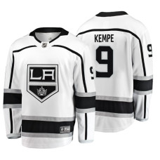 Los Angeles Kings Adrian Kempe Fanatics Branded Breakaway White Away Jersey