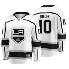 Los Angeles Kings Tobias Rieder Fanatics Branded Breakaway White Away Jersey