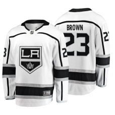 Los Angeles Kings Dustin Brown Fanatics Branded Breakaway White Away Jersey