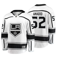 Los Angeles Kings Michael Amadio Fanatics Branded Breakaway White Away Jersey