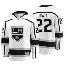 Los Angeles Kings Trevor Lewis Fanatics Branded Breakaway White Away Jersey