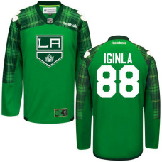 Los Angeles Kings Jarome Iginla #88 Green St. Patrick Day Jersey