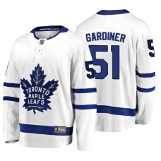 Toronto Maple Leafs #51 Jake Gardiner 2018 Fanatics Branded Breakaway White Away jersey