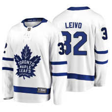 Toronto Maple Leafs #32 Josh Leivo 2018 Fanatics Branded Breakaway White Away jersey