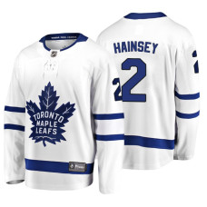 Toronto Maple Leafs #2 Ron Hainsey 2018 Fanatics Branded Breakaway White Away jersey