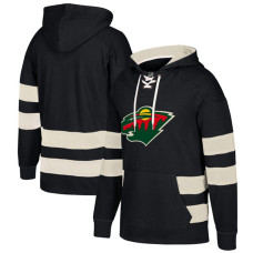 Minnesota Wild Black Pullover Jersey Hoodie