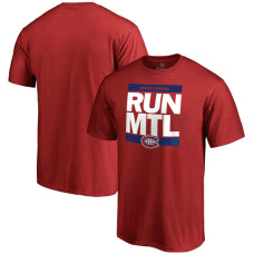 Montreal Canadiens Red RUN-CTY T-shirt