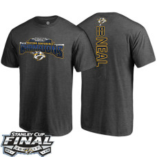 Nashville Predators Dark Gray James Neal #18 Player T-shirt 2017 Stanley Cup Final Bound