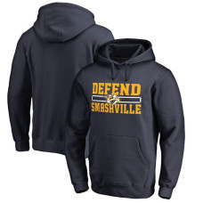 Nashville Predators Navy Defend City Hometown Pullover Hoodie