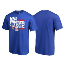 New York Rangers Blue 2018 Winter Classic Ice Short Sleeve T-Shirt